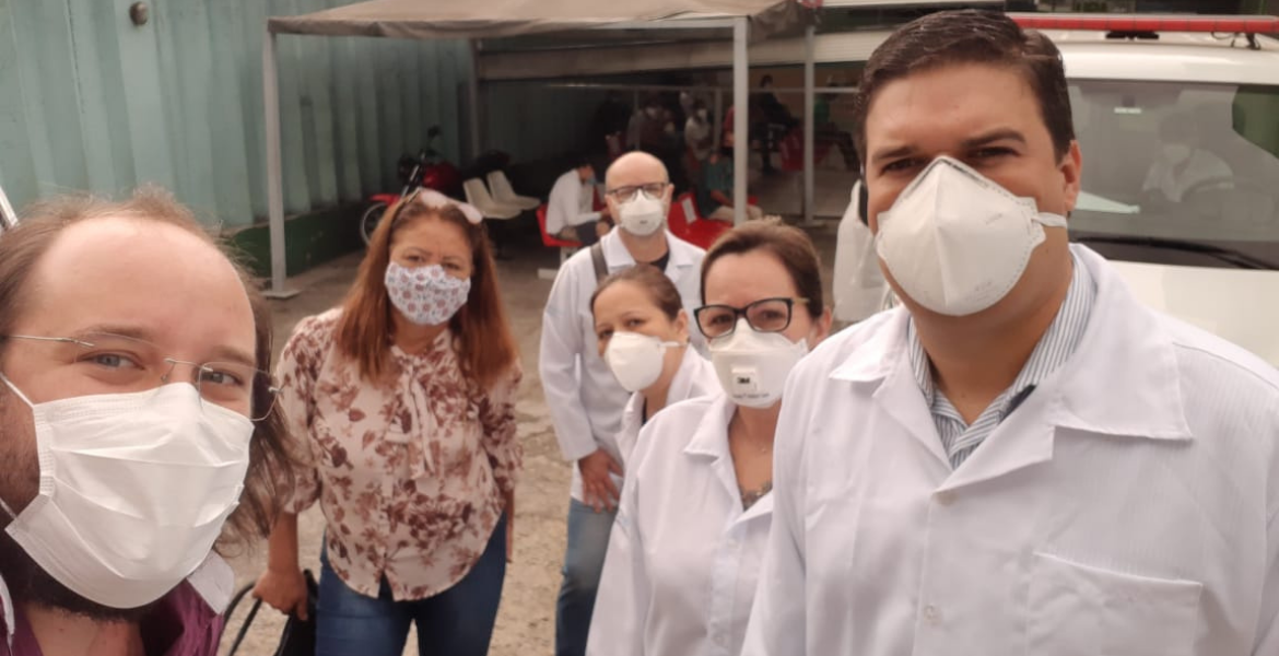 Visita de fiscalização Coren UPA Pampulha